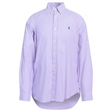 Polo Ralph Lauren Custom Fit Oxford Shirt for Men | lilac lavender