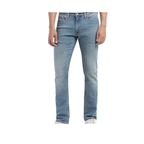 Levi's 65504 Skinny Fit Mid Rise Stretchable Jeans for Men | Light Blue