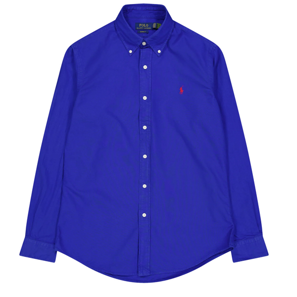 Polo Ralph Lauren Oxford Shirt for Men | Custom Fit | City Royal Blue Colour